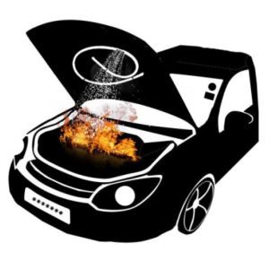 कार के लिए ट्यूब आग बुझाने की कल