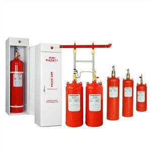आग अलार्म सिस्टम के साथ FM200 सिलेंडर एचएफसी-227ea आग दमन प्रणाली